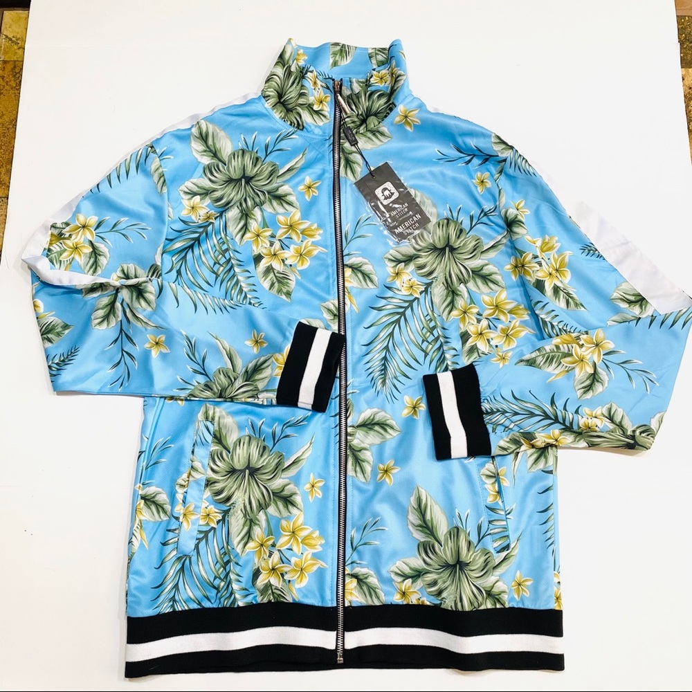 American stitch printed jacket